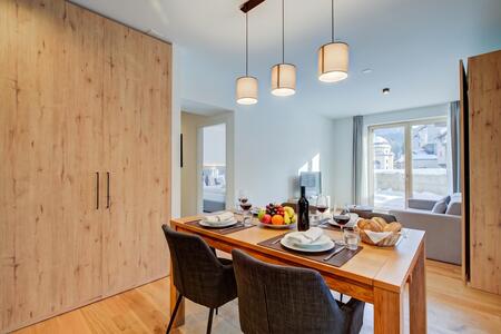 Living and dining room