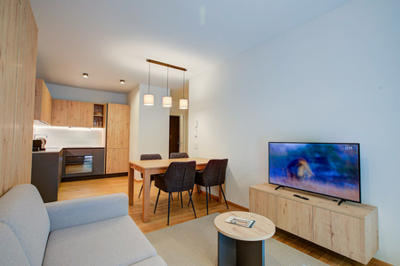 Living and dining room