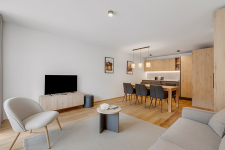 Living and dining room