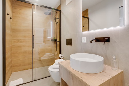 Bathroom with shower
