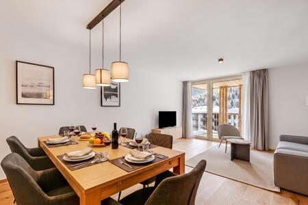 Living and dining room