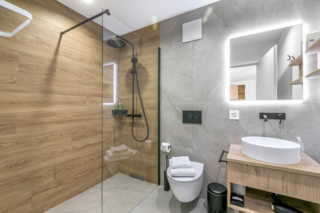Bathroom with shower