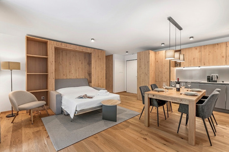 Living and dining room