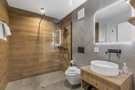 Bathroom with shower