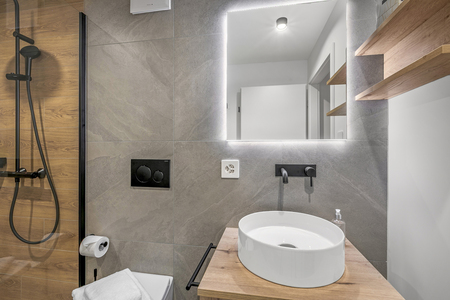 Bathroom with shower