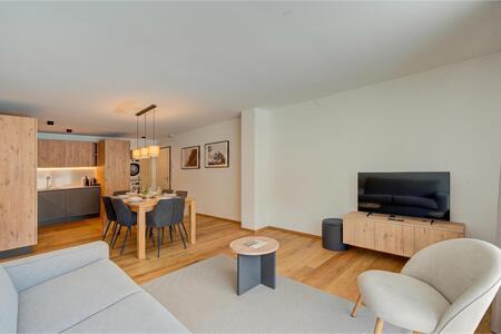 Living and dining room