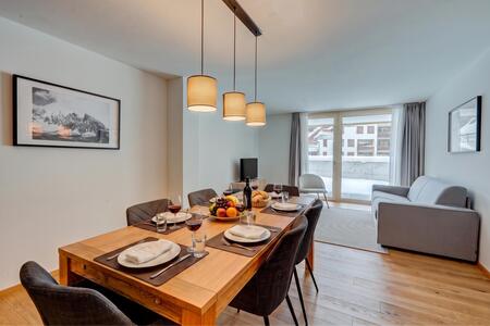 Living and dining room