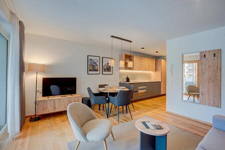 Living and dining room