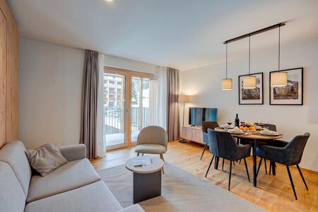 Living and dining room