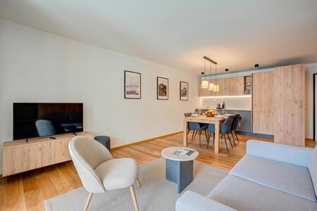 Living and dining room
