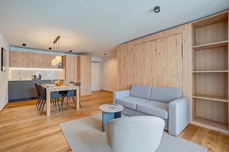 Living and dining room