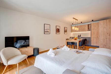 Living and dining room