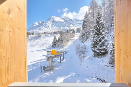 Vue sur la montagne