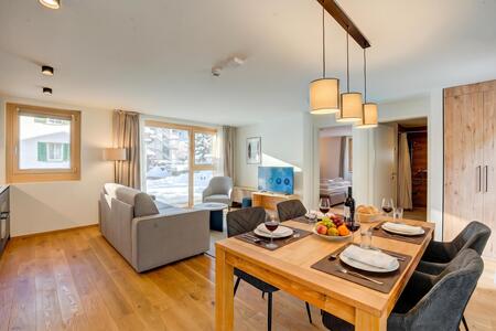 Living and dining room